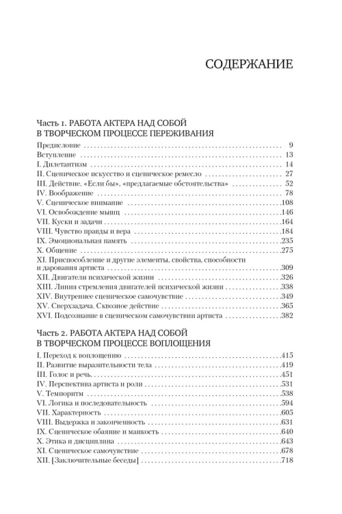 Работа актера над собой