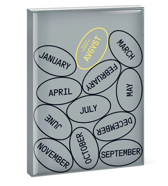 Планер для тех, кто любит то, что делает. Planner for those who love what they do (обложка с черными овалами)