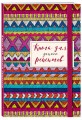 Книга для записей рецептов. Африканский орнамент