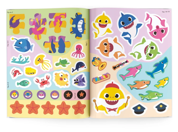 Baby Shark. Играй и рисуй