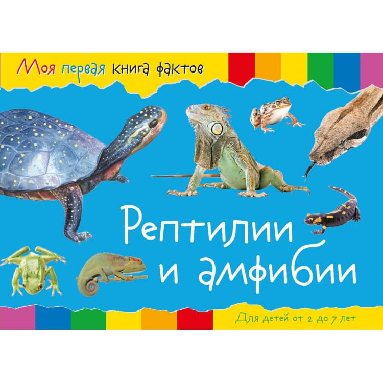 Моя первая книга фактов. Рептилии и амфибии