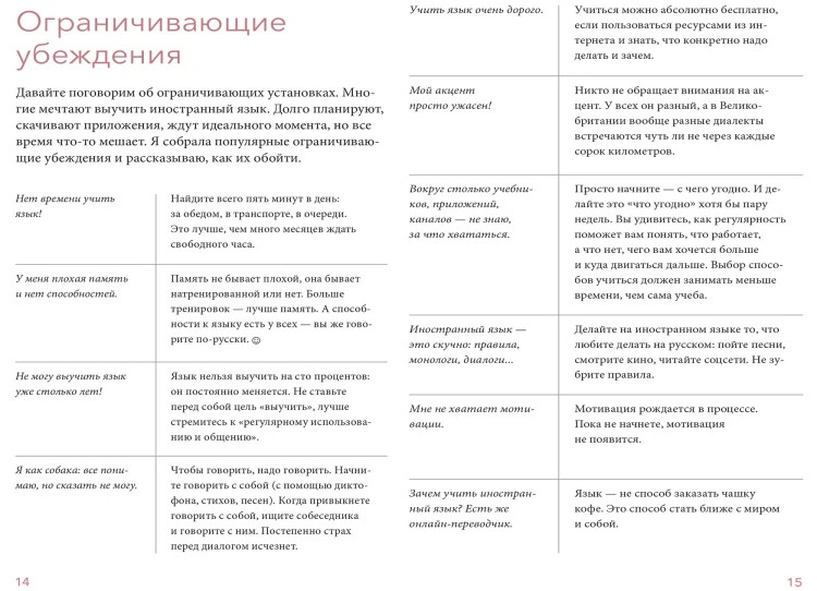 Блокнот для изучения иностранного языка