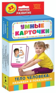 Тело человека: называем и показываем (Разв. карточки 0+)(6plu)