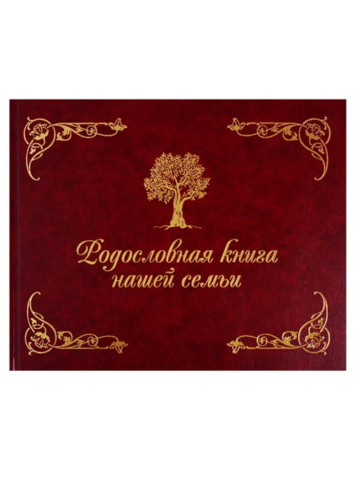 Родословная книга нашей семьи (коричневая)