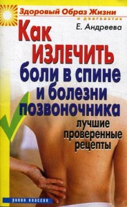 Как излечить боли в спине и болезни позвоночника. Лучшие проверенные рецепты. Андреева Е.А.