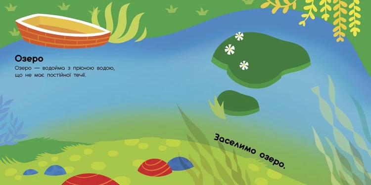 Хто живе у воді? Озеро. Річка. Море. Океан