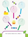 Обводим картинки. Письмо. 4-5 лет.