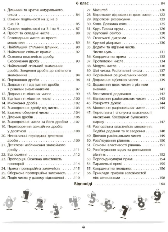 Математика - це круто! Візуалізований довідник. 5-6 класи КДН020