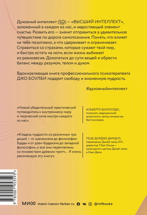 Духовный интеллект. Как SQ помогает обойти внутренние блоки на пути к подлинному счастью