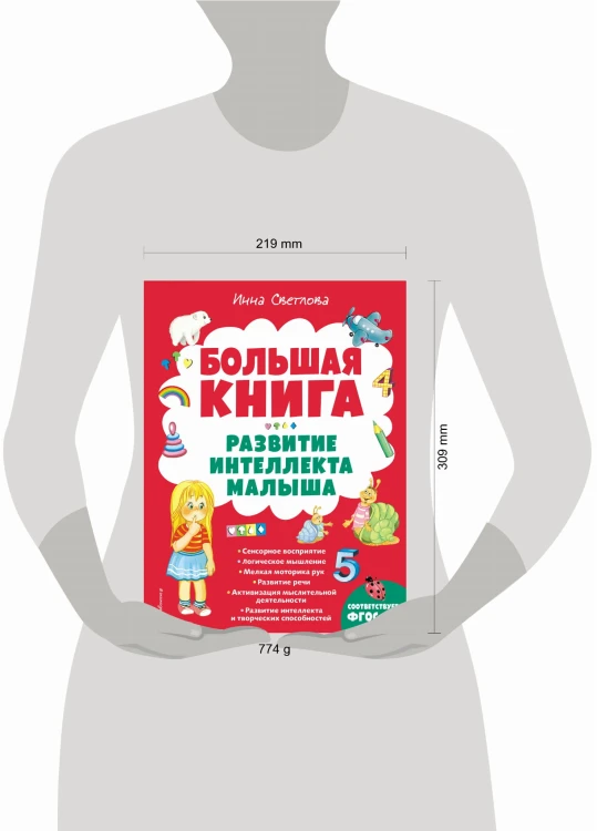 Большая книга. Развитие интеллекта малыша
