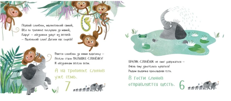Слоны идут в гости