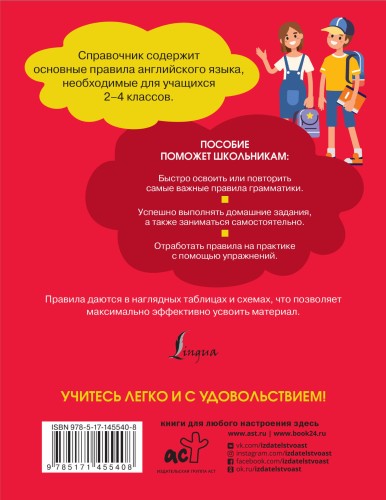 Все правила английского языка. Справочник к учебникам 2-4 классов