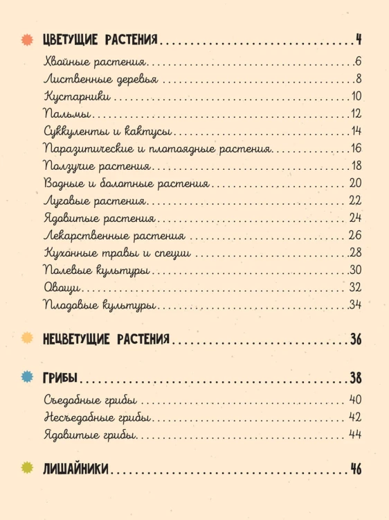 Растения