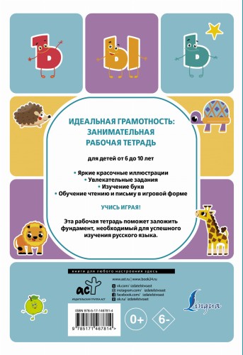 Идеальная грамотность: занимательная рабочая тетрадь