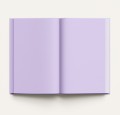 Lavender Note. Мои лавандовые мечты. Блокнот с цветными страницами (обложка на ткани)