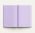 Lavender Note. Мои лавандовые мечты. Блокнот с цветными страницами (обложка на ткани)