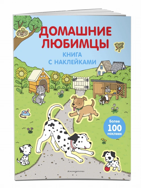 4+ Домашние любимцы (с наклейками)