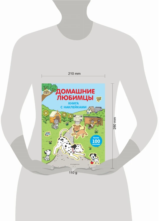 4+ Домашние любимцы (с наклейками)