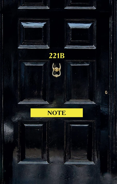 Шерлок. 221b Note. Стильный блокнот для поклонников великого сыщика (твердый переплет)
