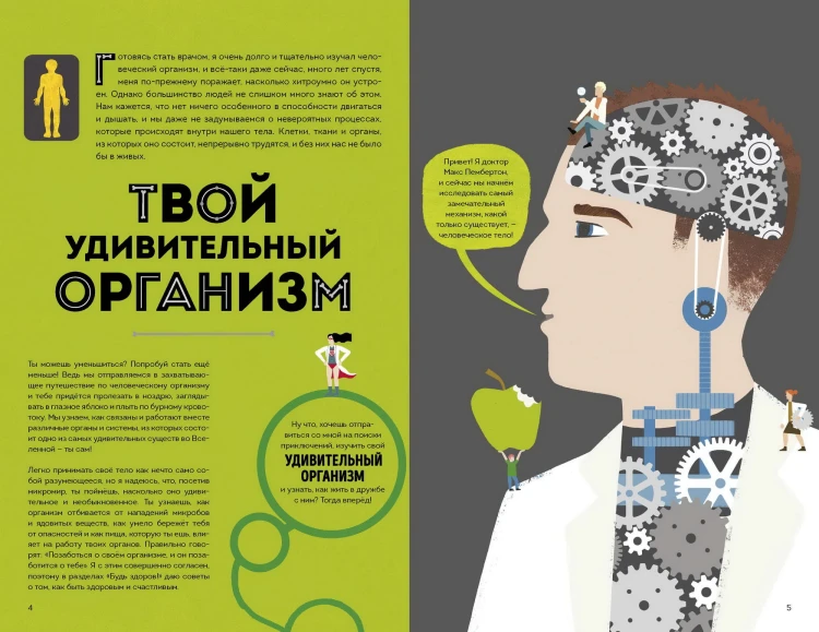 Тело человека. Как работает наш удивительный организм