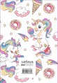 Книга для записи рецептов. Радужный единорог