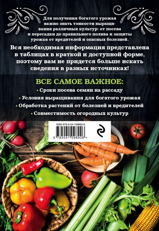 Шпаргалка садовода-огородника. Все самое важное в таблицах