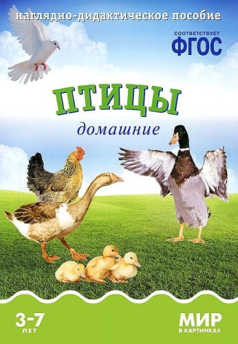 ФГОС Мир в картинках.  Птицы домашние.