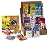 Посылка. Большой комплект IQ-игр для изучения английского языка. Уровень 4