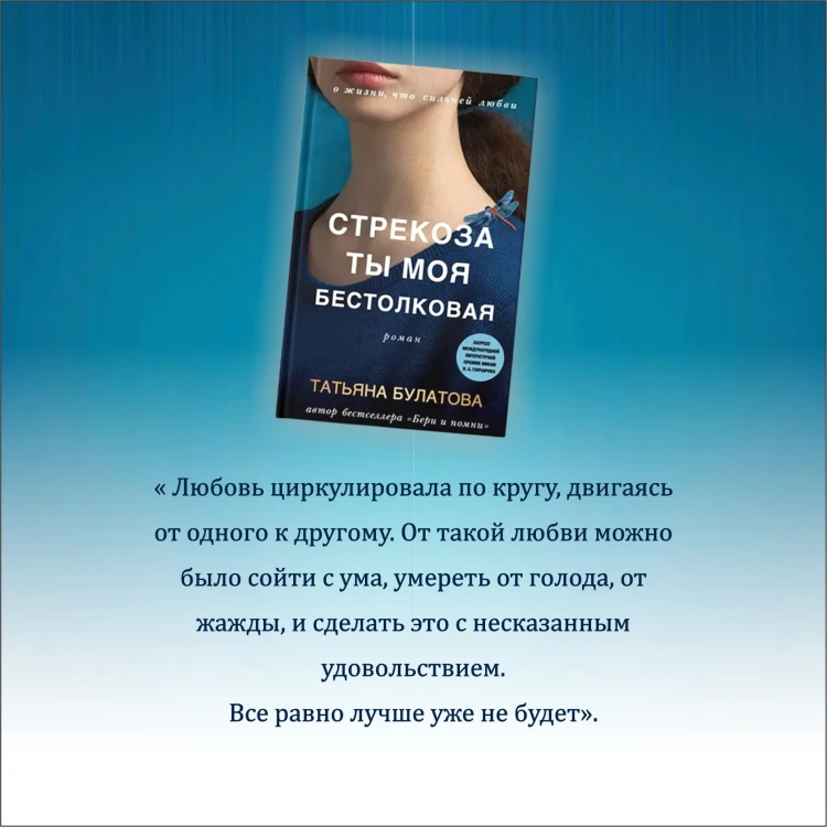 Стрекоза ты моя бестолковая
