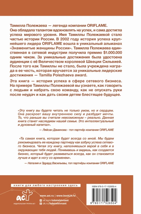 Сетевой бизнес. История успеха легенды компании Oriflame