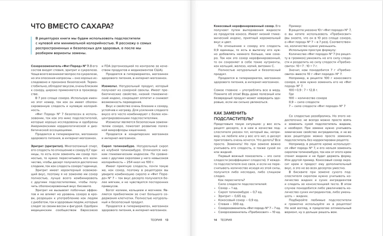 Правильные торты и десерты без сахара