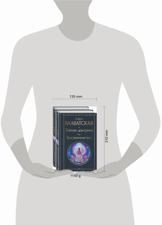 Тайная доктрина (комплект из 2-х книг: "Тайная доктрина. Том 1 Космогенезис" и "Тайная доктрина. Том 2 Антропогенезис")