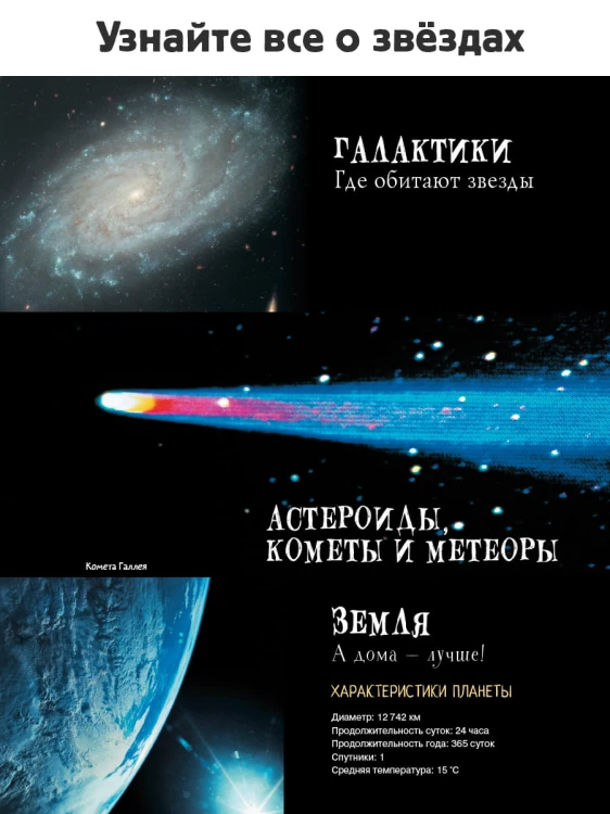Звёздное небо. Детская энциклопедия