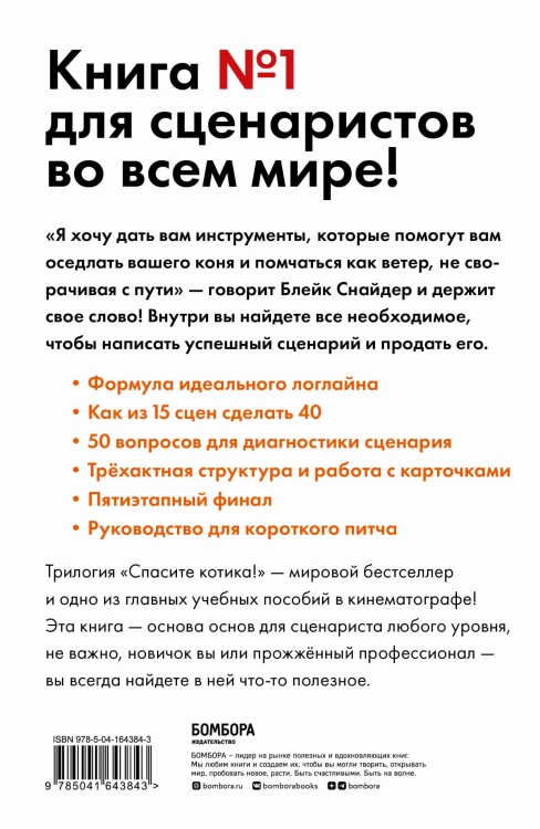 Спасите котика! Все, что нужно знать о сценарии (обновленное издание)