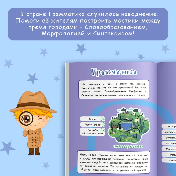 Русский язык. Визуальная грамматика для школьников