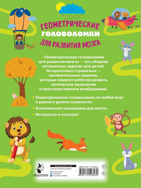 Геометрические головоломки для развития мозга