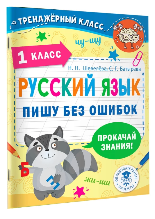 Русский язык. Пишу без ошибок. 1 класс