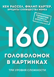 160 головоломок в картинках. Три уровня сложности