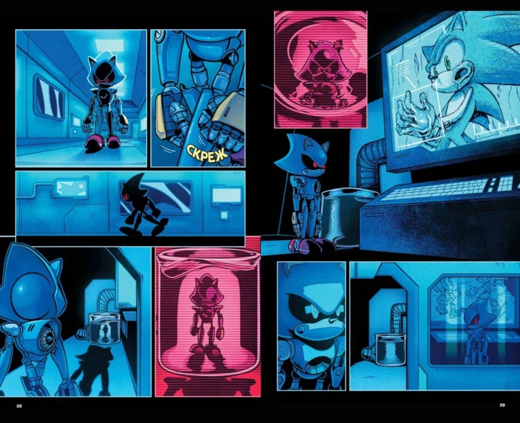 Sonic. Из ниоткуда. Комикс. Том 8 (перевод от Diamond Dust)
