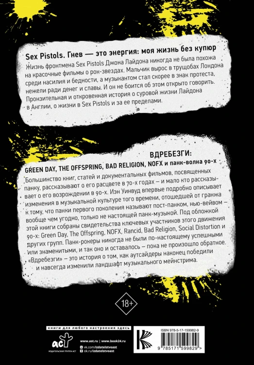 Панк-рок: большая книга