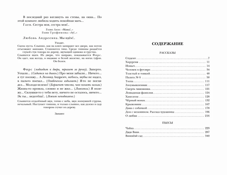 Человек в футляре. Рассказы и пьесы