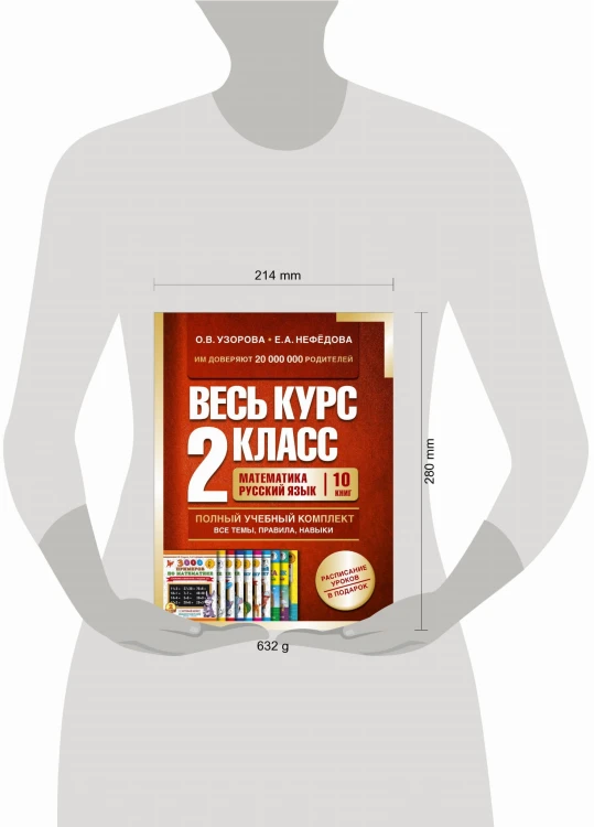 Весь курс 2 класса. Полный учебный комплект из 10 книг
