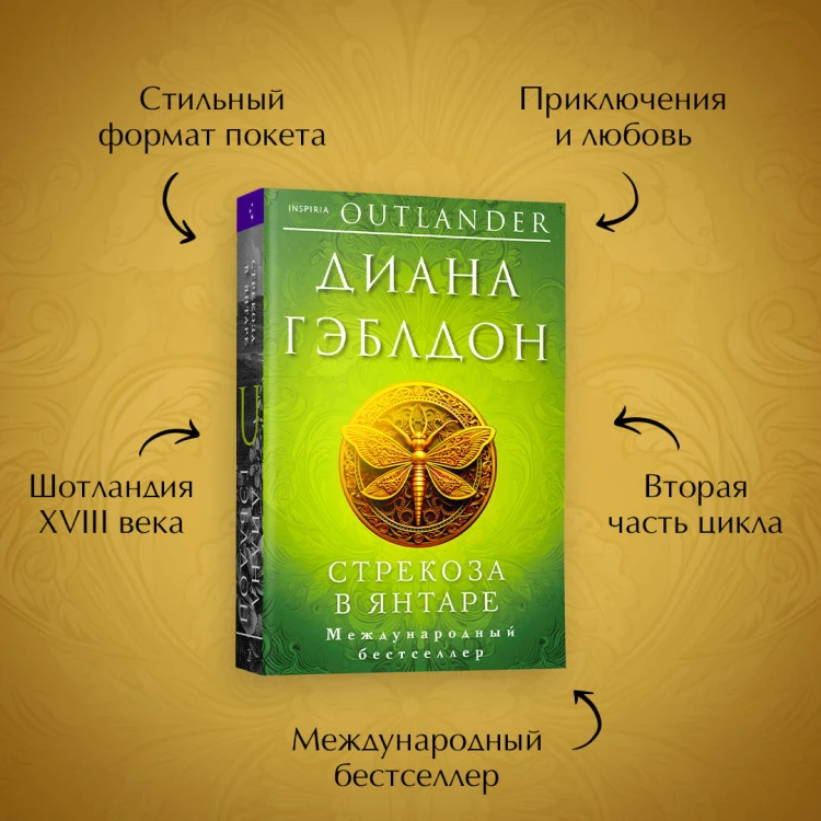 Стрекоза в янтаре