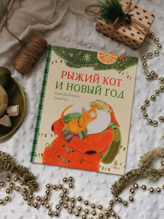 Рыжий кот и Новый год