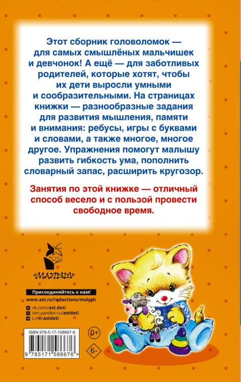 Первые головоломки для детей