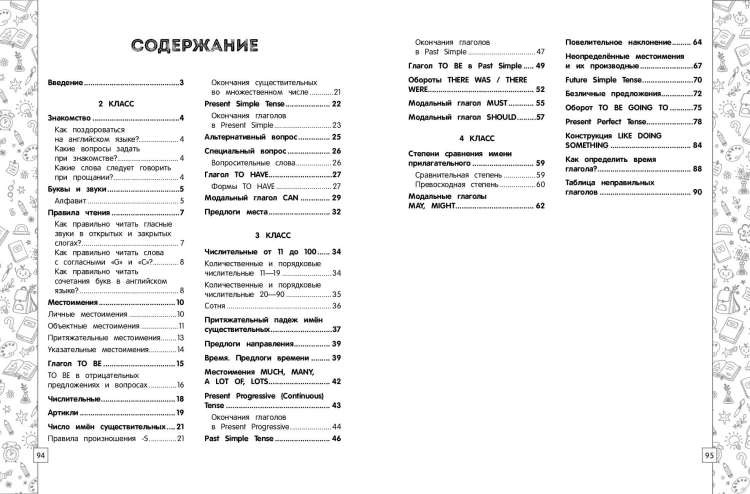 Английский язык в схемах, таблицах, рисунках