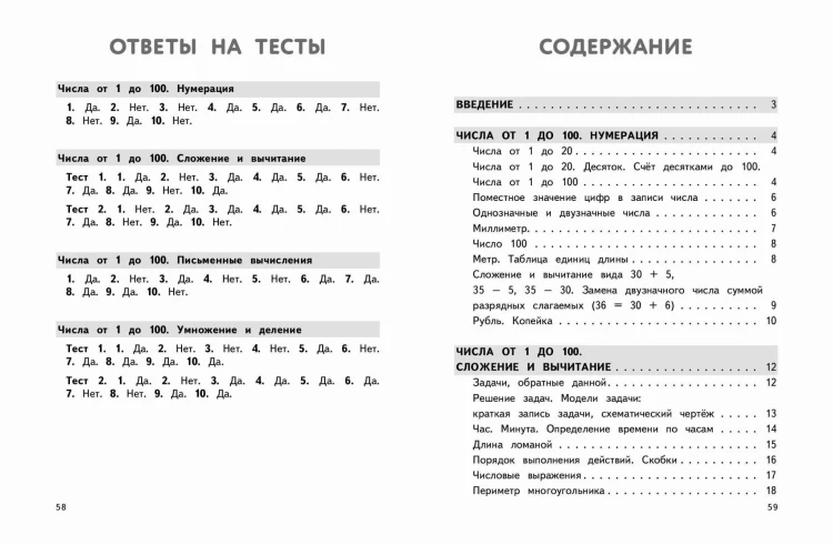 Полный годовой курс математики в таблицах и схемах: 2 класс