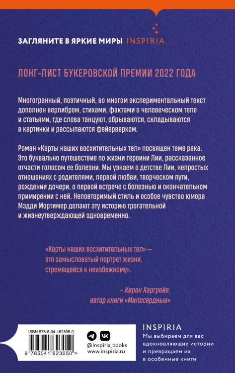Карты наших восхитительных тел
