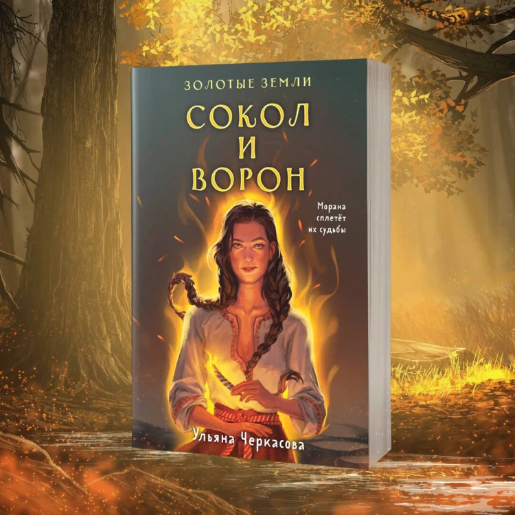 Комплект Золотые Земли (книга Сокол и ворон+тетрадь)