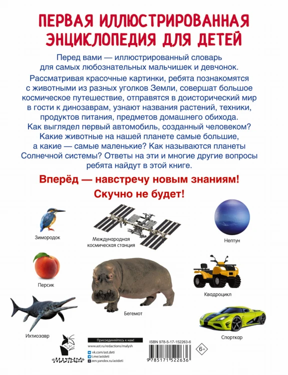 Первая иллюстрированная энциклопедия для детей